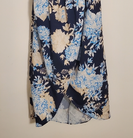 🆕 Chelsea28 XS BNWT Sleeveless Faux Wrap Dress - Picture 6 of 6